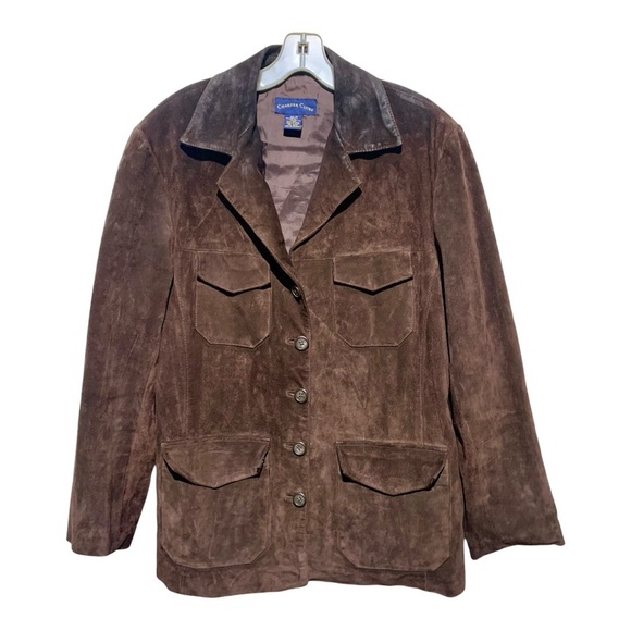 Women's Charter Club Waist Length Four Button Jacket Size Medium - Picture 1 of 3